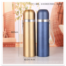 Double Layer Stainless Steel Flask Vacuum Water Bottle 500ml, Customized Logo